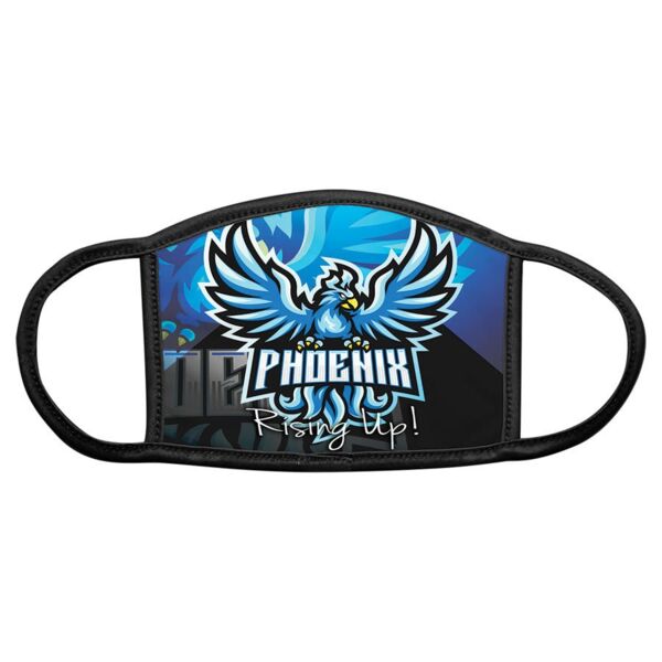 6" x 4" Child Sublimatable Face Mask-With Trim & Ear Loops Thumbnail