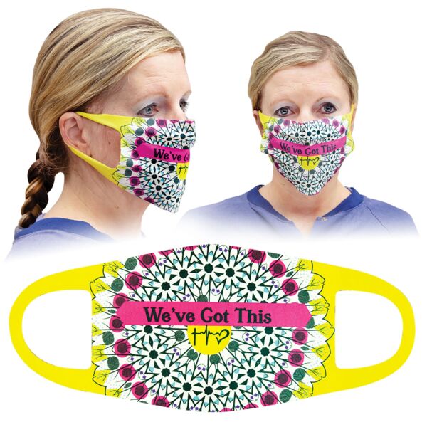 7 1/4" x 4 3/4" Large Sublimatable Face Mask Thumbnail