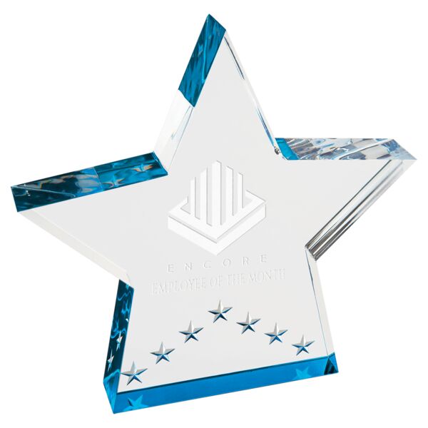 6" Star Performer Acrylic Thumbnail
