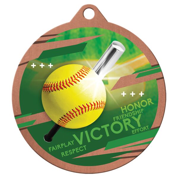 2 3/4" Inspire Softball Medal Thumbnail
