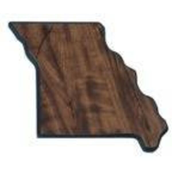 9 1/2" x 10 1/2" Finish Edge Missouri State Plaque Thumbnail