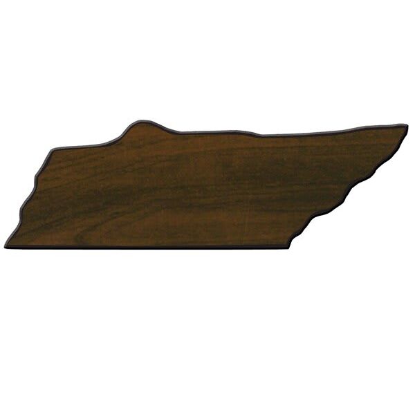5 1/2" x 16 1/2" Finish Edge Tennessee State Plaque Thumbnail