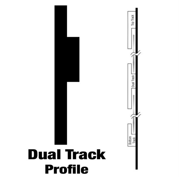 Gemini Pronto 8' Acrylic Dual Profile Track for Changeable Copy Thumbnail