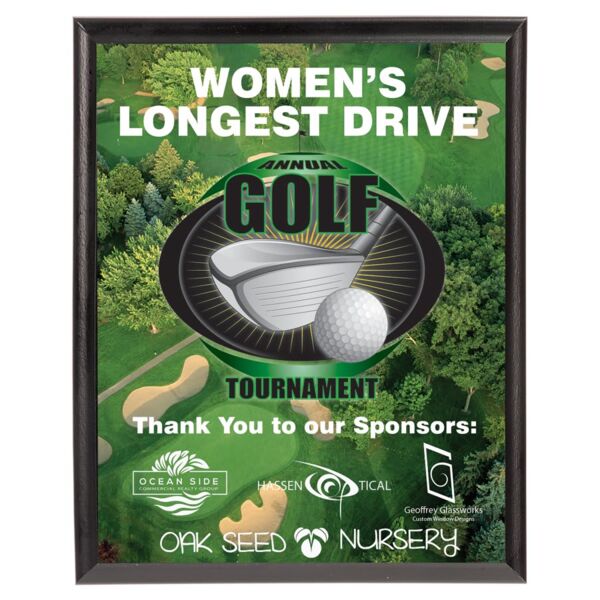 6" x 8" Unisub Sublimatable Plaque with Edge Thumbnail