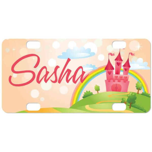 5.88" x 2.94" Gloss Sublimatable Unisub Aluminum Mini License Plate Thumbnail