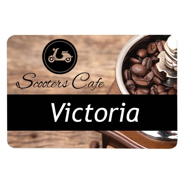 3" x 2" Sublimatable UVSub Aluminum Name Badge with Radius Corners Thumbnail