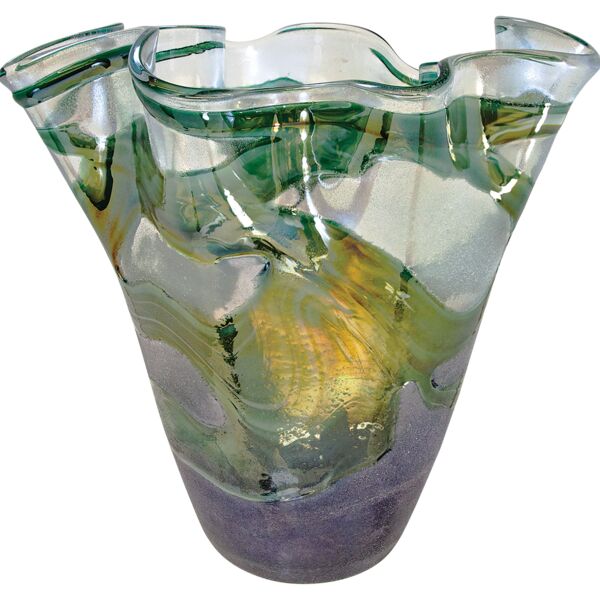 11 1/4" Art Glass Vase Thumbnail