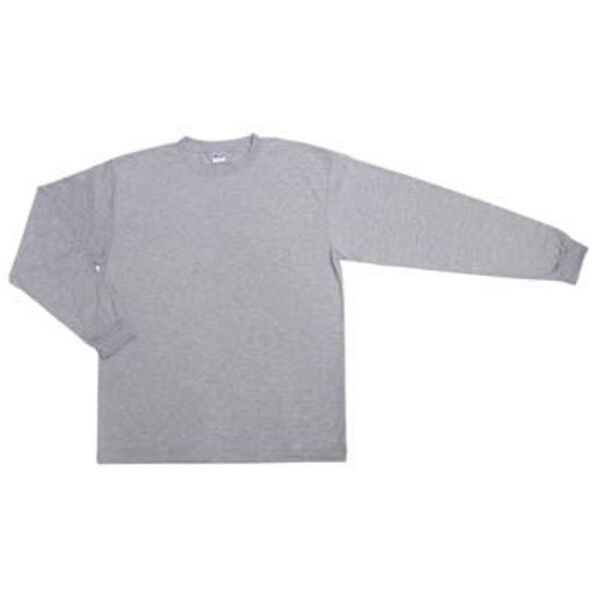 3XL Ash Heather Long Sleeve Basic T-Shirt Thumbnail
