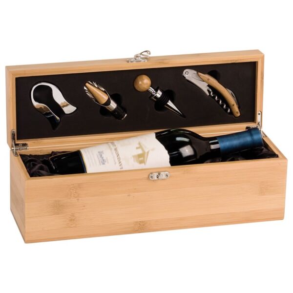 Single Wine Box with Tools Thumbnail