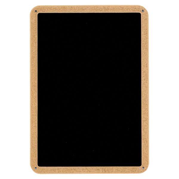 5 1/4" x 6 1/4" Brass Plated Steel Textured Plate with Border Thumbnail