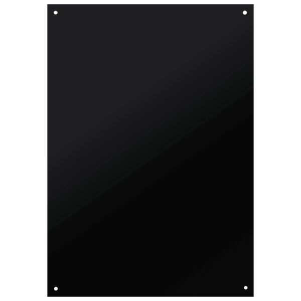 4 15/16" x 6 15/16" Laserable Brass Plaque Plate with Four Holes Thumbnail