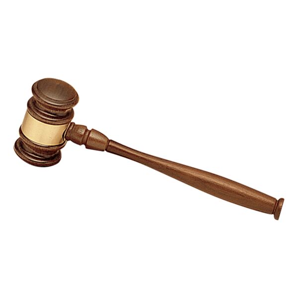 9 3/4" Gavel with a Gavel Band Thumbnail