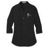 Women's 3/4 Sleeve Carefree Poplin Shirt Thumbnail